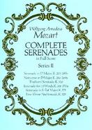 Complete Serenades in Full Score, Series II cover