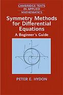 Symmetry Methods for Differential Equations A Beginner's Guide cover