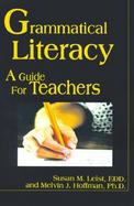 Grammatical Literacy A Guide for Teachers cover