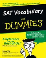 Sat Vocabulary for Dummies cover