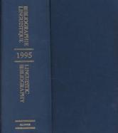 Linguistic Bibliography for the Year 1995 and Supplements for Previous Years cover