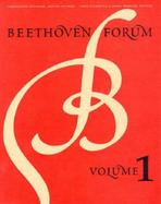 Beethoven Forum (volume1) cover