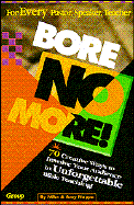 Bore No More! cover