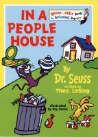 In a People House (Beginner Books) cover
