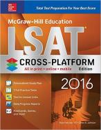 McGraw-Hill Education LSAT 2016, Cross-Platform Edition cover
