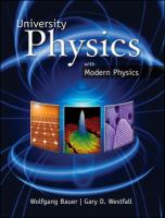 University Physics With Modern Physics cover