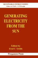 Generating Electricity from the Sun cover
