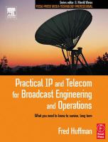 Practical IP and Telecom for Broadcast Engineering and Operations cover