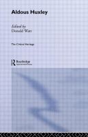 Aldous Huxley cover