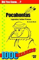 Pocahontas Legendary Indian Princess cover