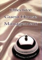 Effective Guest House Management cover