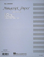 Manuscript Paper Deluxe Pad, Blue Cover cover
