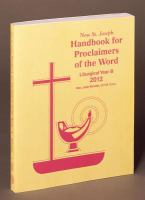 St. Joseph Handbook for Proclaimers of the Word: Year B cover