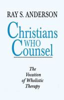 Christians Who Counsel cover