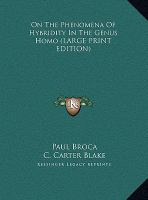 On the Phenomena of Hybridity in the Genus Homo cover