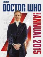 The Official Doctor Who Annual 2015 cover