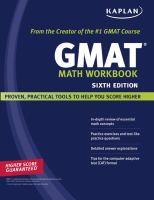 Kaplan Gmat Math cover