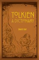 A Tolkien Dictionary cover