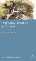 Childrens Literature Context (h) cover