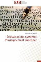 Evaluation des Systemes d'Enseignement Superieur cover