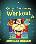Jamestown Education, Content Vocabulary Workout, Student Edition, Grade 7 cover