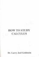 How to Study Calculus cover