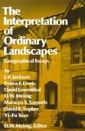 Interpretation of Ordinary Landscapes cover