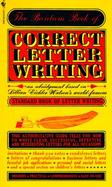 The Bantam Book of Correct Letter Writing cover