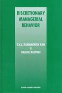 Discretionary Managerial Behavior cover
