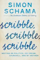 Scribble, Scribble, Scribble cover