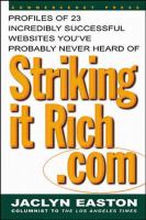 Strikingitrich.Com: Profiles of 23 Incredibly Successful Websites You've Probably Never Heard of cover