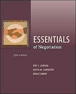 Essentials of Negotiation cover