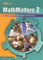 Glencoe Mathmatters Cs 2 cover
