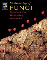 Biodiversity of Fungi- Inventory and Monitoring Methods cover