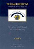 The Human Perspective: Readings in World Civilization, Volume II: The Modern World Through the Twentieth Century cover