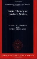 Basic Theory of Surface States cover