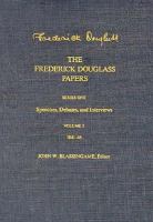 The Frederick Douglass Papers cover