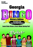 Georgia Bingo History Edition cover