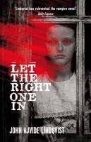 Let the Right One in cover