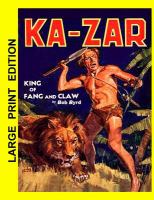 Ka-Zar : King of Fang and Claw cover