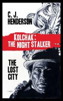 Kolchak and the Lost World cover
