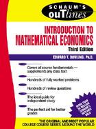 Schaum's Outline of Introduction to Mathematical Economics cover