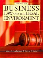 Business Law & the Legal Environment cover