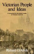 Victorian People and Ideas A Companion for the Modern Reader of Victorian Literature cover