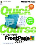 Quick Course in Microsoft FrontPage 2000 cover