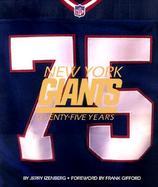 New York Giants: Seventy-Five Years cover