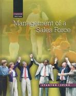 Management of A Sales Force cover