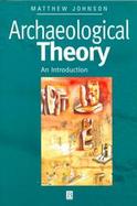Archaeological Theory An Introduction cover