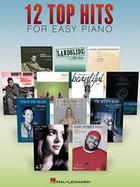 12 Top Hits for Easy Piano cover