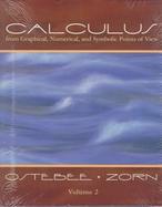 Calculus From Graphical, Numerical, and Symbolic Points of View (volume2) cover